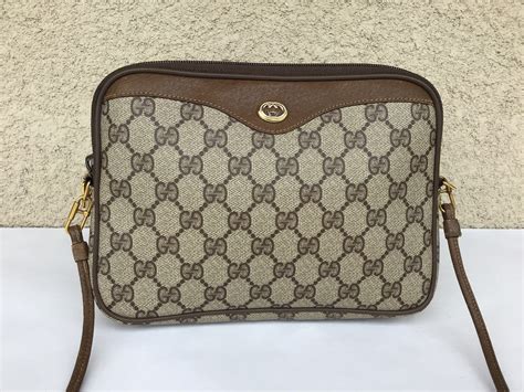 used gucci crossbody|authentic vintage gucci crossbody bag.